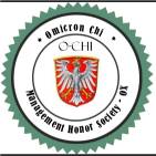 Omicron Chi Honor Society for Scholars and Leadership Management